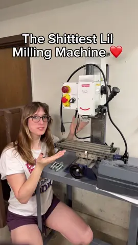 Fun fact: it took 4 tries to get this thing delivered to my house. The first three mills they sent had been dropped in shipping or assembled incorrectly. So I don’t know if I can recommend spending $2500 on it, but still. #machinist #DIY #millingmachine #trans 
