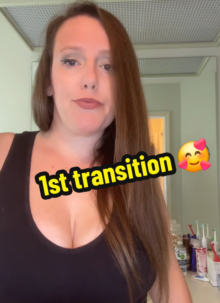 1st transition 🥰 #transition #inspo #selfconfidence #fyp #trendingsound 
