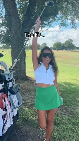 Always throwing a fit…   #golffits #golf #golftok #imjustagirl #OOTD 