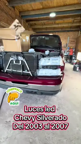 Luces led para Chevy Silverado y Chevy avalanche del 2003 al 2007 baratas #viralvideo #viraltiktok #mexico🇲🇽 #silverado #compraventa 