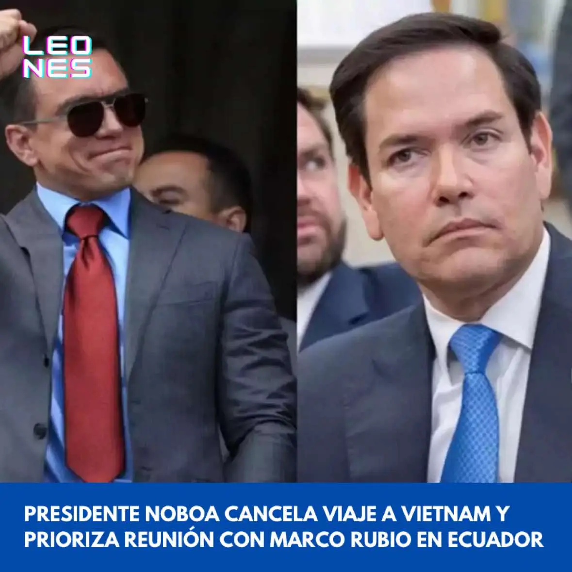 🇪🇨🇺🇸🇻🇳| El presidente Daniel Noboa decidió posponer su visita a Vietnam, de común acuerdo con las autoridades de ese país, para concentrarse en su encuentro con Marco Rubio, secretario de Estado de Estados Unidos. La reunión se centrará en fortalecer la cooperación bilateral en seguridad, combate al narcotr4fico e inmigración irregular, consolidando la alianza estratégica entre Ecuador y Washington. #ecuador #danielnoboa 