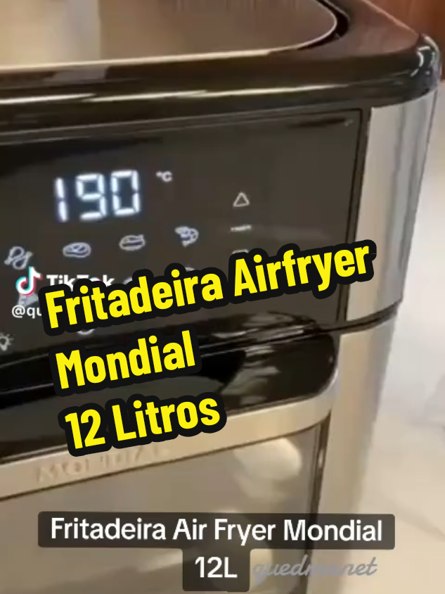 Fritadeira Airfryer Mondial  12 Litros 