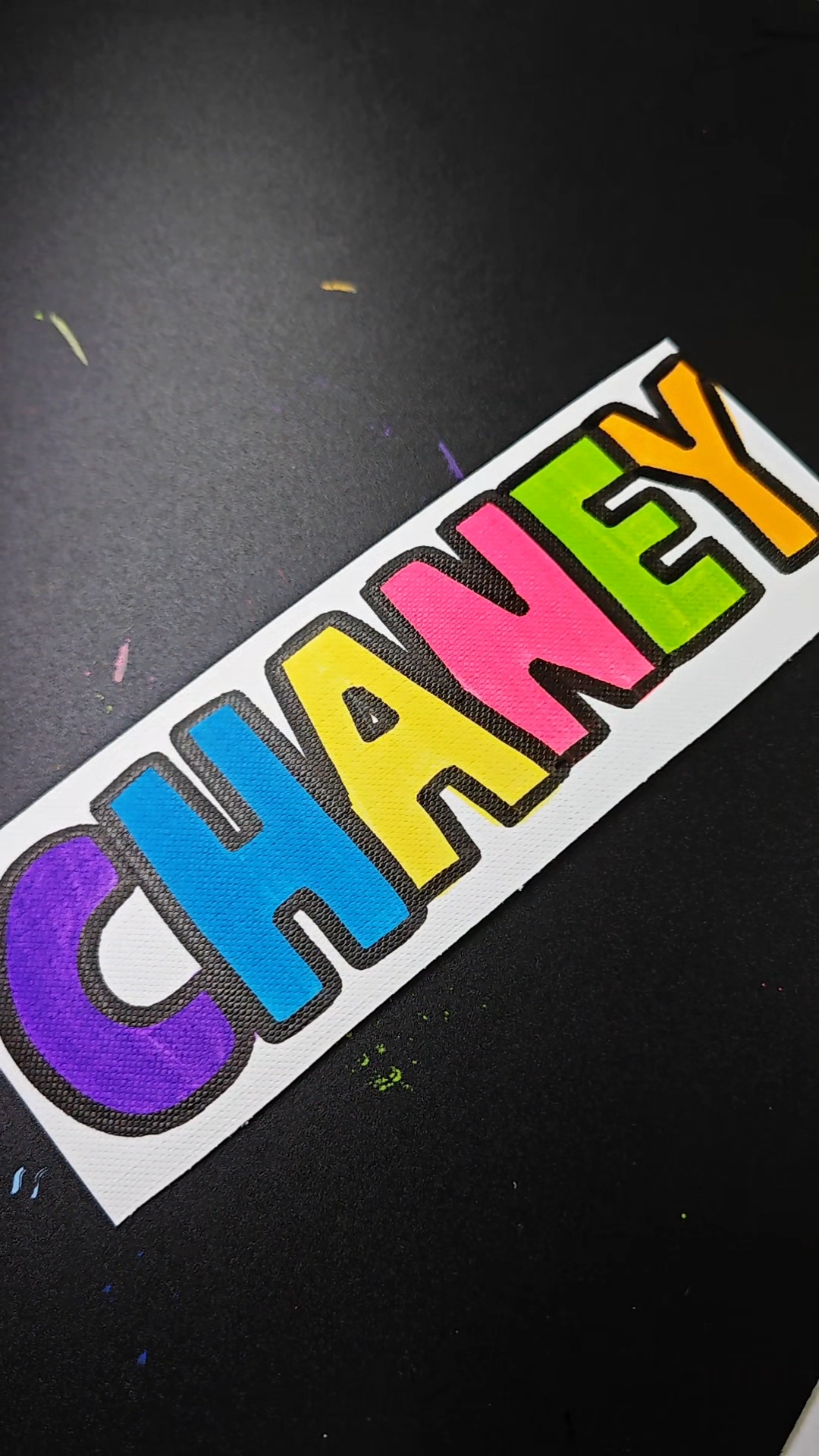 👋Chaney #name #asmr #asmrsounds #coloring #fyp