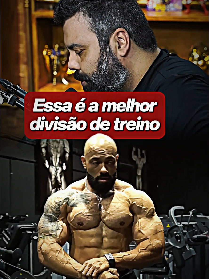Melhor DIVISÃO de TREINO para NATURAIS #maromba #academia #shape #treino 