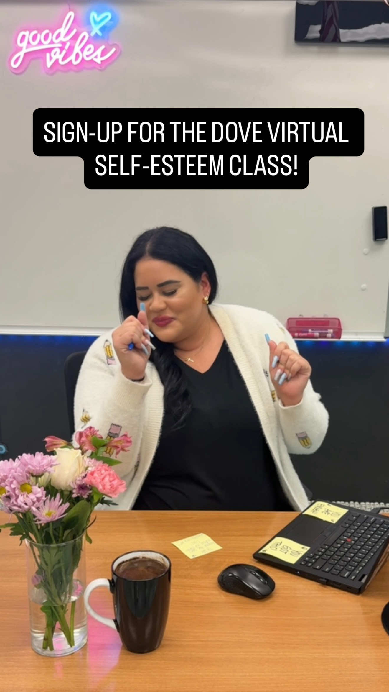 #DovePartner Me, doing required teacher trainings 🫠 Me, registering my class for the @Dove Beauty & Personal Care Virtual Self-Esteem Workshop: 🪩🕊✨ Sign up with the link in my bio! #DoveSelfEsteemProject #teachersoftiktok #teacherlife #SEL
