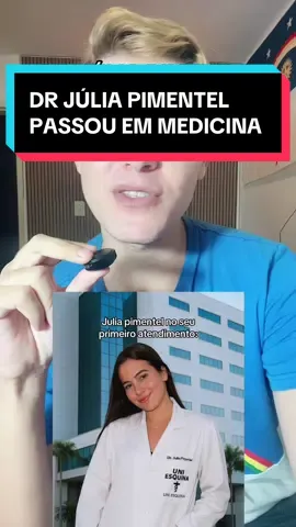 Júlia Pimentel passou em Medicina na Estácio e a prova do vestibular foi online #juliapimentel #medicina #estacio #vestibular 