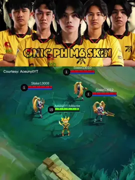 Onic Philippines M6 Champion skin 