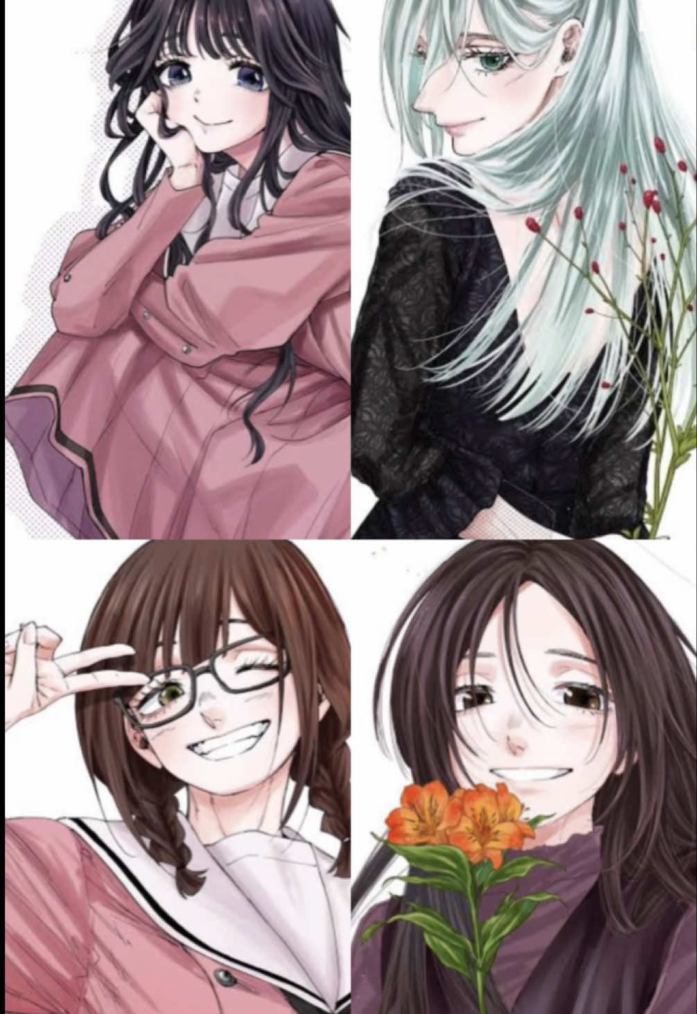 I don't know if Usami and Ayumi will end up together, but I hope so. #anime #cute #薫る花は凛と咲く #couple #Love 