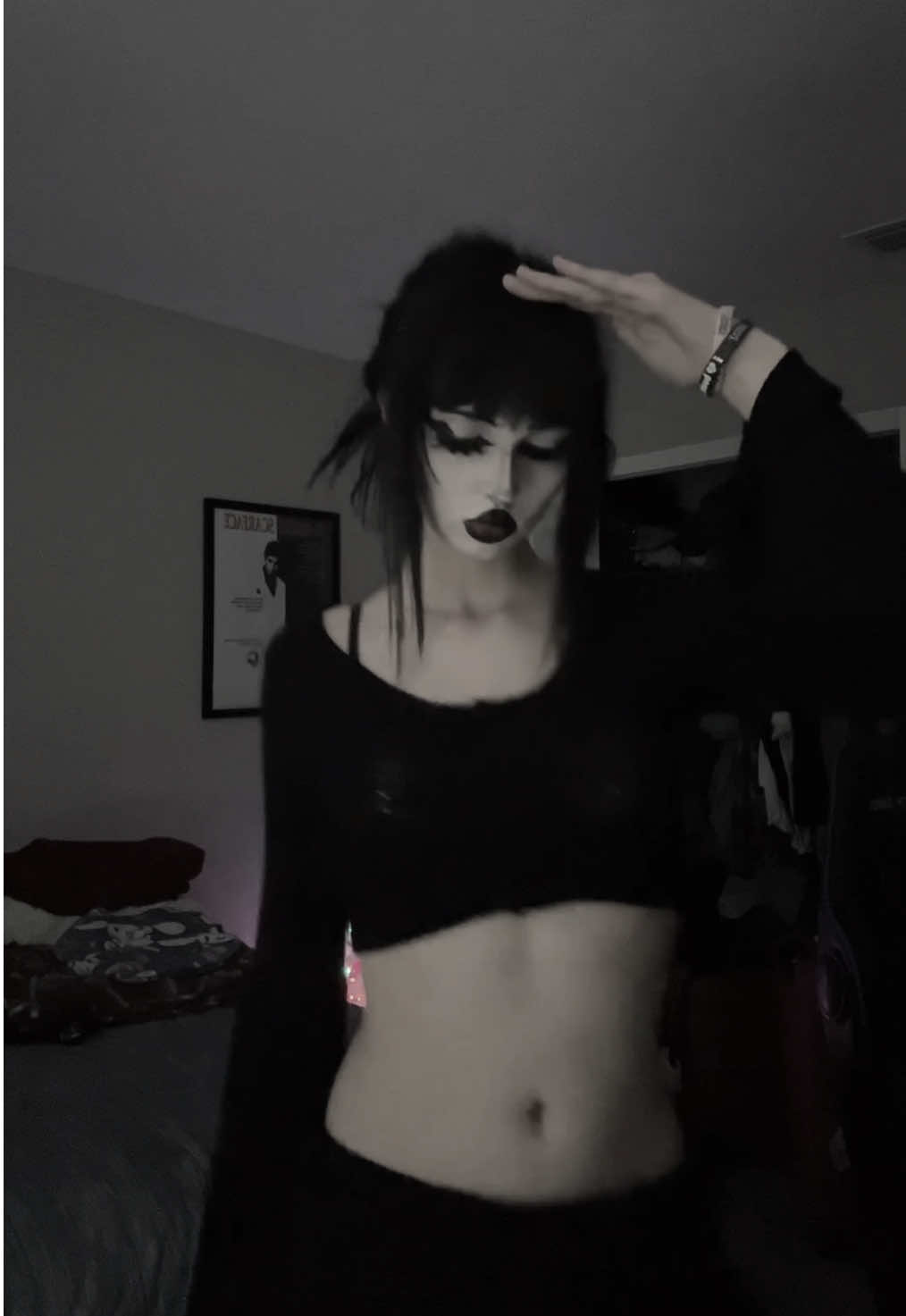 i’m sick + i don’t know how to dance  #fyp #goth #trending #alt #foryoupage 