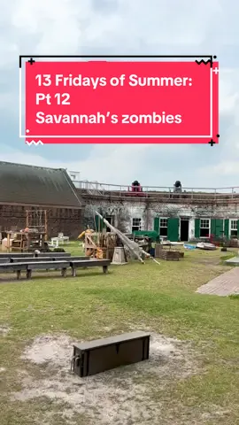 Did you know our skeletons move in Savannah? #savannahgeorgia #savannah #zombie #twd 