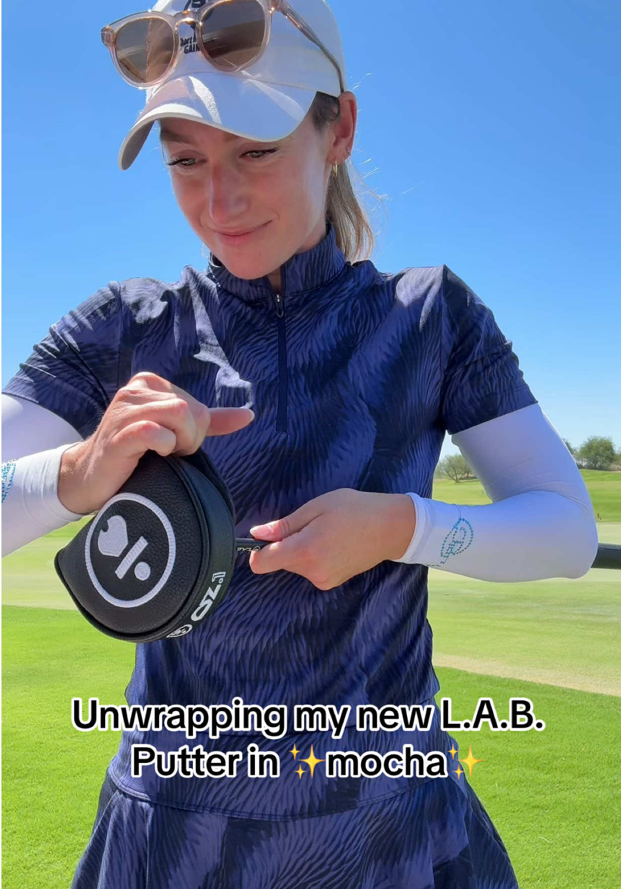 She’s here and she’s perfect #LABputters #LABgolf 