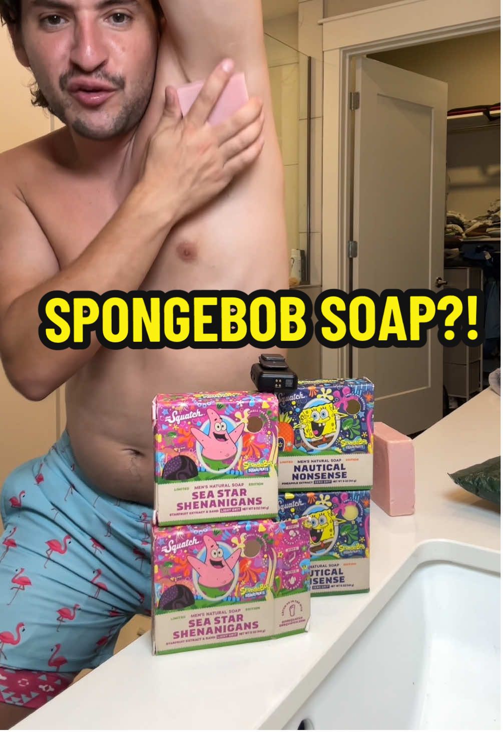 they’re selling out fast!!! SpongeBob Soap Bars by @Dr. Squatch & @SpongeBob © 2025 Viacom International Inc. SpongeBob SquarePants created by Stephen Hillenburg. #SpongeBob #SpongeBobSquarePants #PatrickStar #DrSquatchPartner #Ad