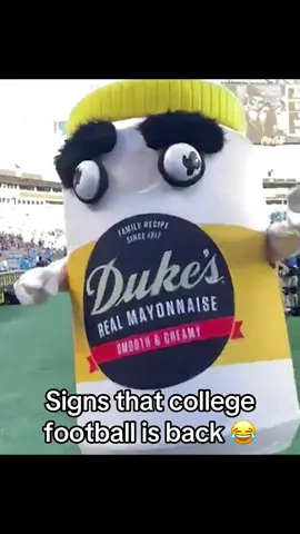 Missed the #Mayo #mascot 😅 #cfb #footballtiktok