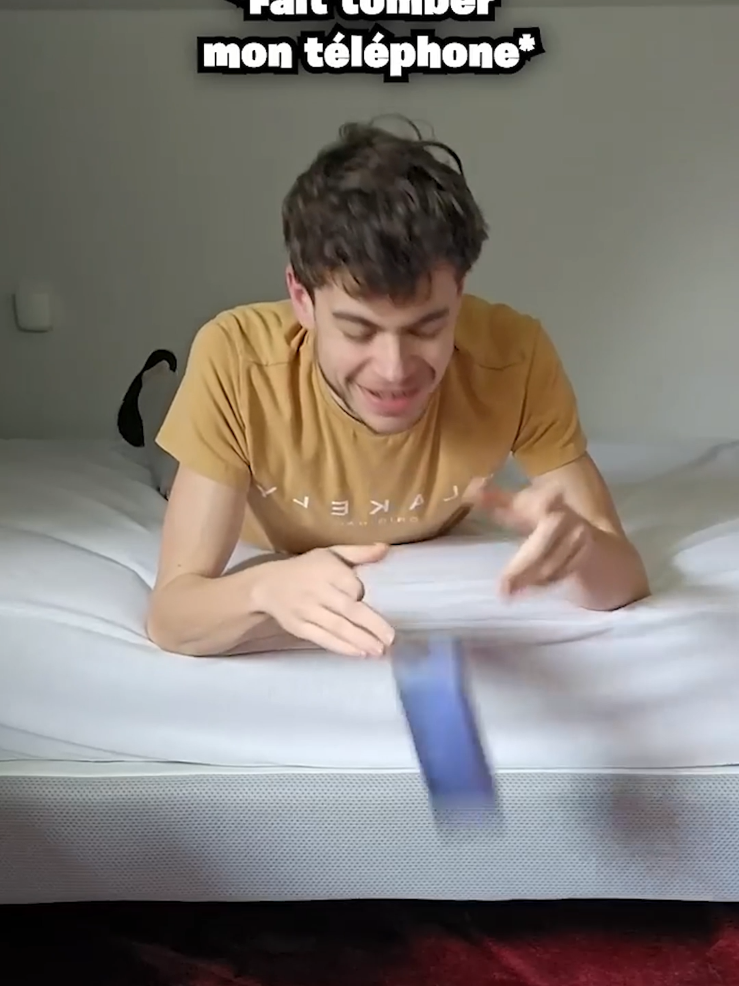 Quand tu fais tomber ton téléphone 😂