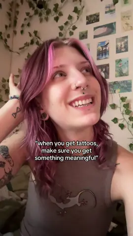 honestly the entire sleeve is just whatever the fuck i feel like putting on my body… #tattoos #alt #weirdtattoos #badtattoos #trend 