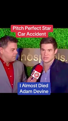 Pitch Perfect Star Adam Devine was in a car accident with a cement truck and barely survived #adamdevine #pitchperfect #pitchperfectmovie @Adam Devine #scottdstewart  #caraccident 