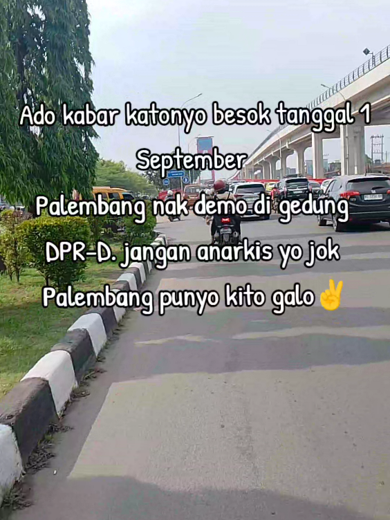 #demo #palembang #ojol 