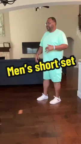 A nice two piece short set for men that come in different sizes and different colors. Get it while supplies last. #menclothing #menswear #shorts #tiktokshopcreatorpicks #mensfashion 