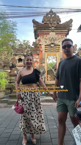 Throwback to a small clip from Bali 🤍 #travelingtogether #bali 