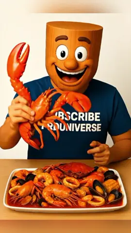 Mukbang seafood gaess #fyp #youtubeautomation #mukbang 