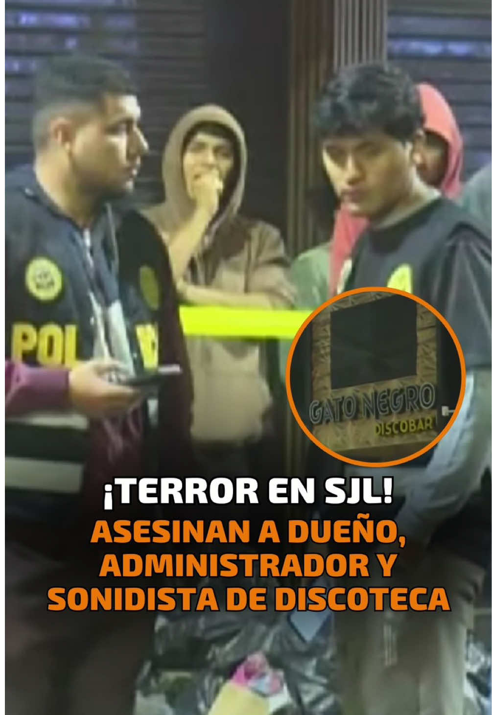 ¡ATENCIÓN!🚨 Las cámaras registraron el momento exacto en el que las víctimas fueron sorprendidas por un sic@rio. No se descarta que sea una venganza de bandas criminales. #crimen #sjl #discoteca #noticiasperu #Trome