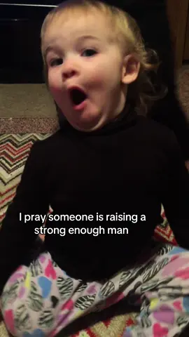 He’s gonna have to be tough for sure 🤣 #daughter #thatsecondchild #wildone #motherhood #prayer 