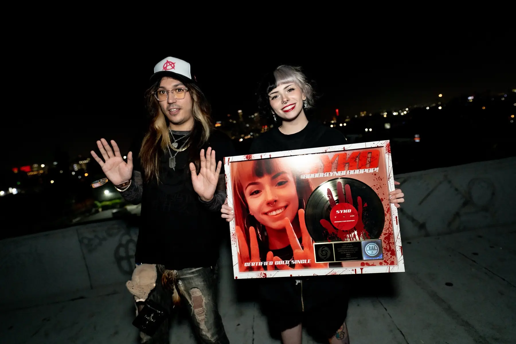 we're certified gold baby #brooklynbloodpop 