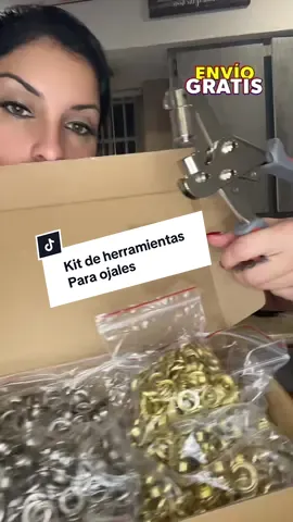 Kit de herramientas para ojales #tools #hometools #diytools #hardwaretools #handtools 