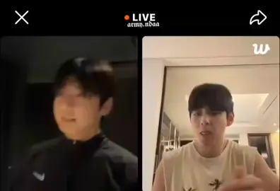 suami minta temenin makan, pacar minta temenin olahraga yaudah dari pada bingung mau nemenin siapa jadinya temenin dua2 nya🥰💜#taekook #taehyung #jungkook #live #weverse #fyp #fyppppppppppppppppppppppp 