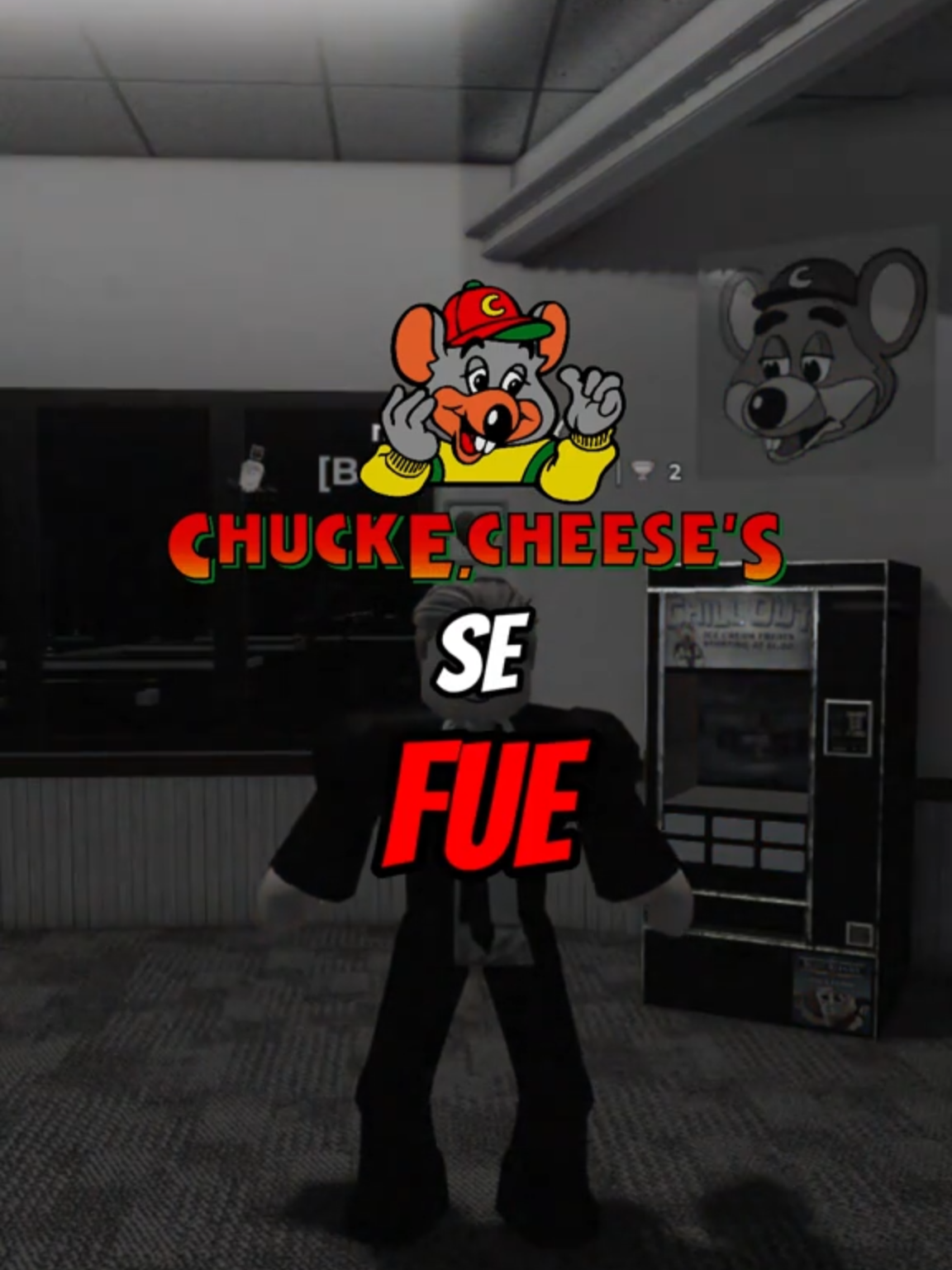 CHUCK E CHEESE SE FUE... #foryoupage #2CHANEKE2 #robloxfyp #fyp #chuckecheese #terror #viral #foryou