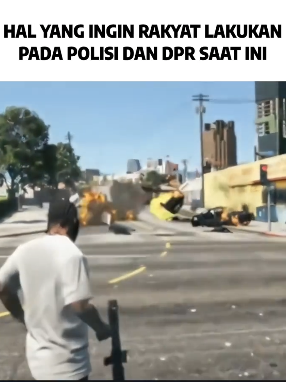 jangan lupa cheat kebal justice for affan🎗️ #polisibunuhrakyat #polisi #justice #gta5 #dprkontol #acab #1312 #demo #dprd #aparatkeparat  #fyp 