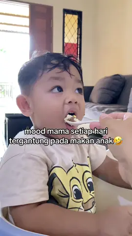 pas anak gak mau makan badmood seharian 😭🤣