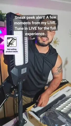 Sneak peek alert! A few moments from my LIVE. Tune in LIVE for the full experience. #tiktoklive #livehighlights #ConSantanderConecto #LIVEIncentiveProgram #GenuineInteractionMatters 