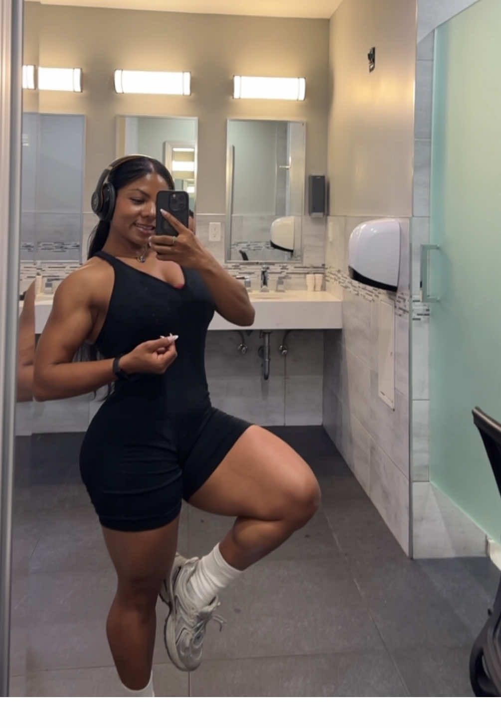 Leg day but the shoulder pump was 🤌