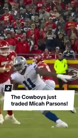 The Cowboys just traded Micah Parsons! #foryoupage #nfl #cowboys #packers #micahparsons