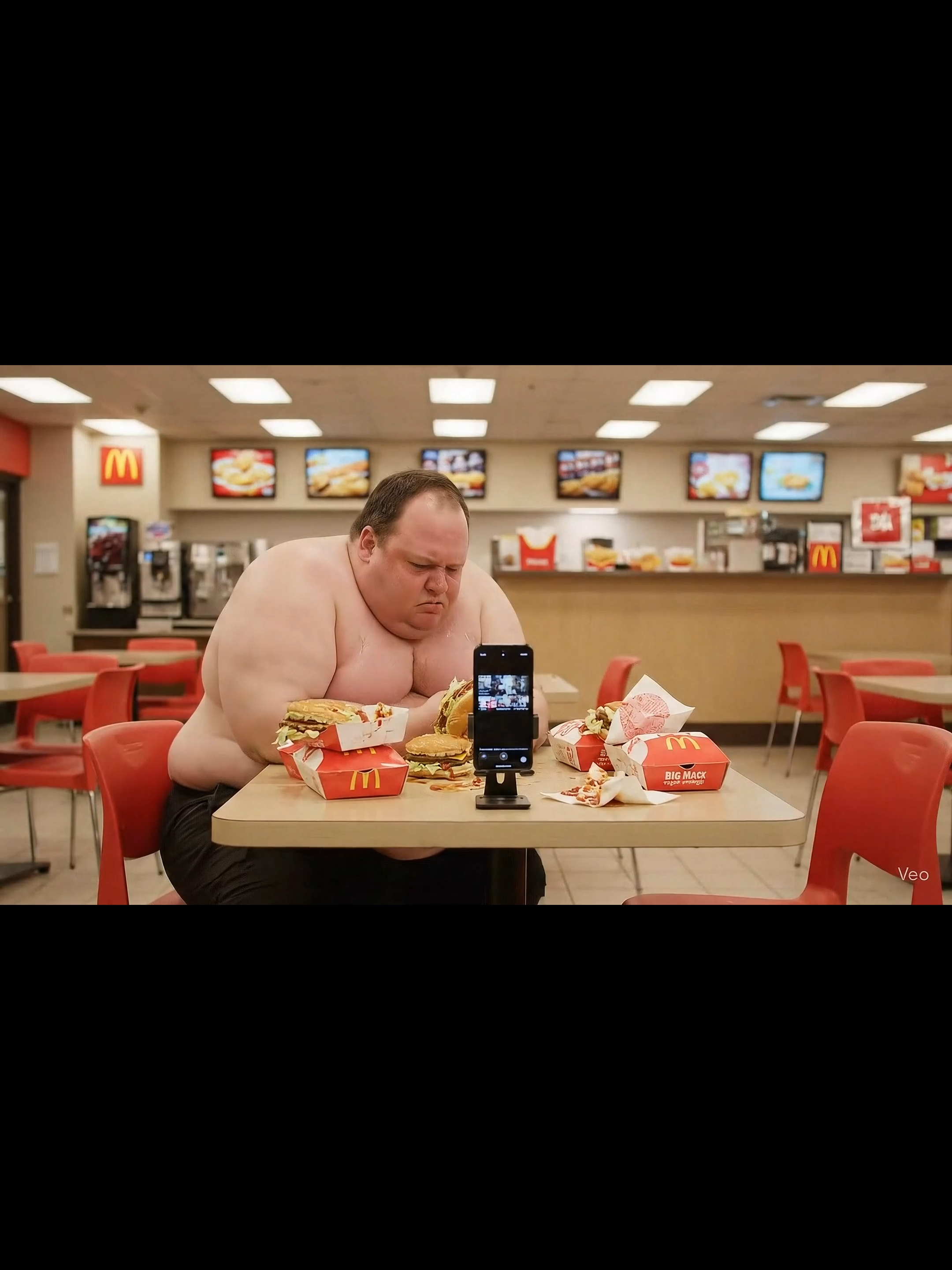 Just let bro enjoy his Mcdonalds and his Phone Stand 😂 #skit #mcdonalds #phonestand #phonestabilizer