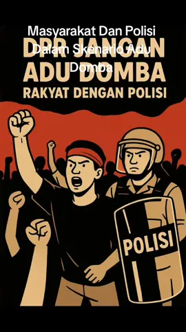 Masyarakat Dan Polisi Dalam Skenario Adu Domba #fy 