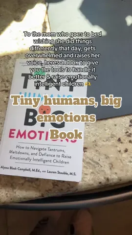 Not only does it help you raise emotionally, intelligent children, but it helps you to figure out and navigate your own emotions ##momhacks##breakinggenerationalcurses##MomLife##motherhood##newmom##toddlermom