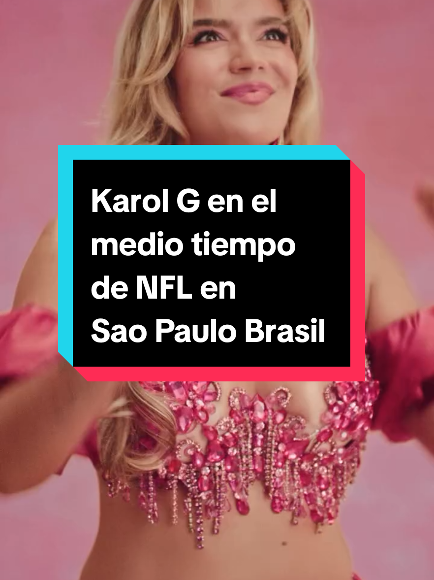 Karol G será la encargada del show de medio tiempo en Sao Paulo Brasil del juego de NFL, Chiefs vs Chargers el 5 de septiembre mismo que será transmitido por YouTube, si eres fan de Karol G y de la NFL no te lo puedes perder.  @Chiefs @los angeles chargers  #nfl #saopaulo #karolg  #reggaeton #halftimeshow 