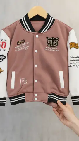 Jaket Anak Varsity Baseball Vintage #jaket #jaketanak 