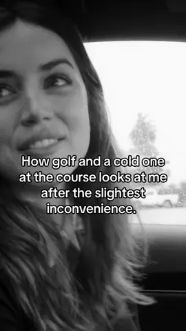 After the slightest inconvenience, me * opens tee times *  #anadearmas#golf#golfing#golftiktok#pga 