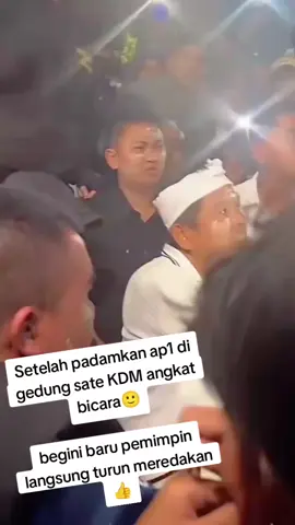 Setelah padamkan ap1 di gedung sate KDM angkat bicara🙂 #fyppppppppppppppppppppppp  #demo   #bapakaing   #dedimulyadi 