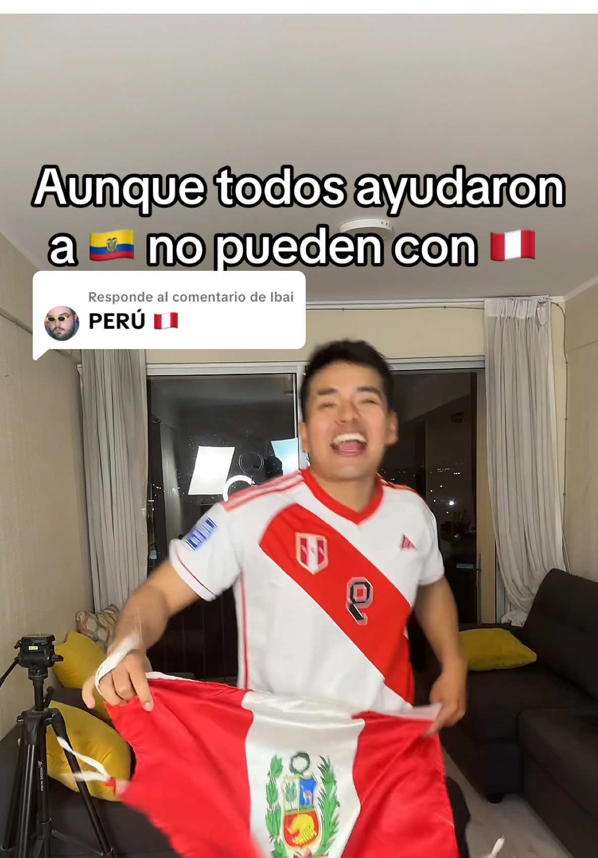 Respuesta a @Ibai Todo LATAM contra Perú 🇵🇪. Perú es clave 😇😇😇 #ibai #mundialdedesayunos #perú #ecuador #peruesclave 