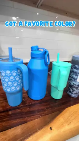 THEY COME IN SO MANY DIFFERENT CUTE COLORS AND PATTERNS!! (Auto Approved Samples too!) #stainlesssteelcup#foryoupage#foryou#blue#hydroflask  