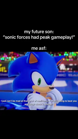 Hold square = win #sonic #sonicthehedgehog #sonicracingcrossworlds #sonicforces 