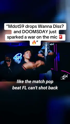 Mdot59 came reckless on Wanna Diss? — a DOOMSDAY level freestyle that’s straight smoke 😤🔥 #freestylerap #raptok #foryou #viral #hiphop