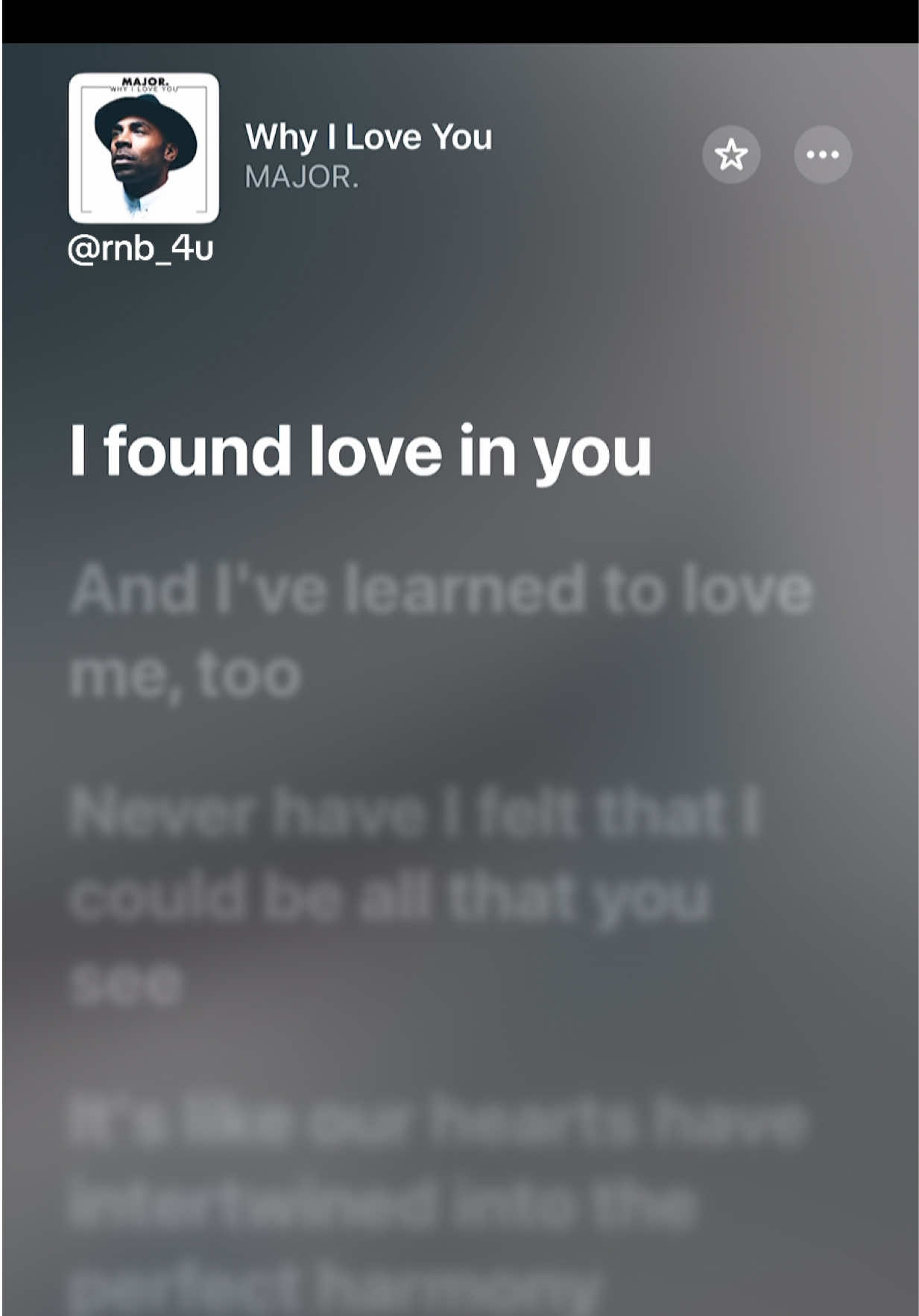 Major-Why I love you #fyp #Love #iloveyou #music #lyricsvideo 