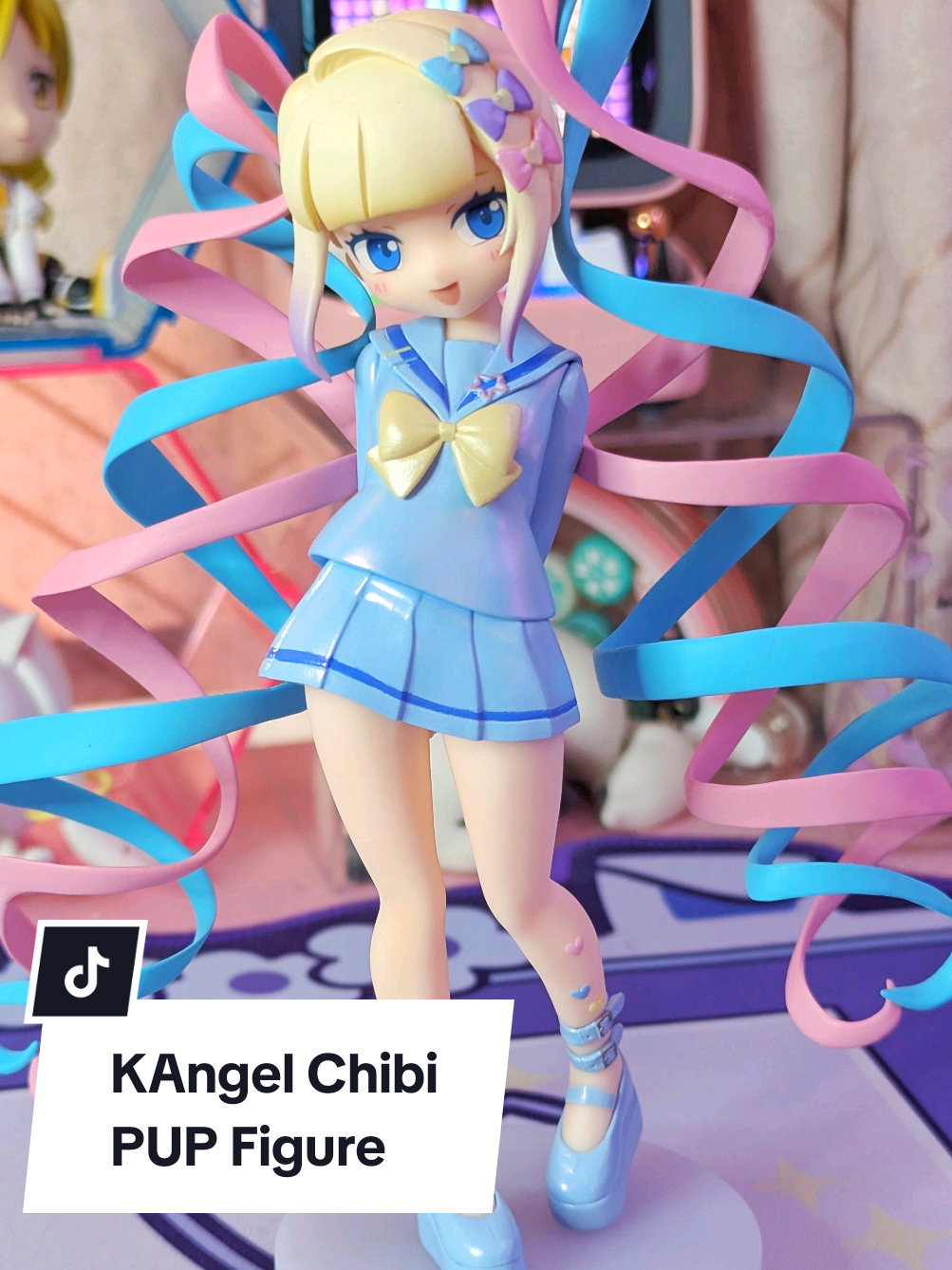 Chibi factor up! I'm kinda picky when it comes to Pop Up Parade figures, but they nailed it with this one. Even got the GSC shop exclusive and forgot to add it in the video 🥀 but at least she made it here just in time before the tariffs #needystreameroverload #kangel #popupparade #videogames #animefigure 