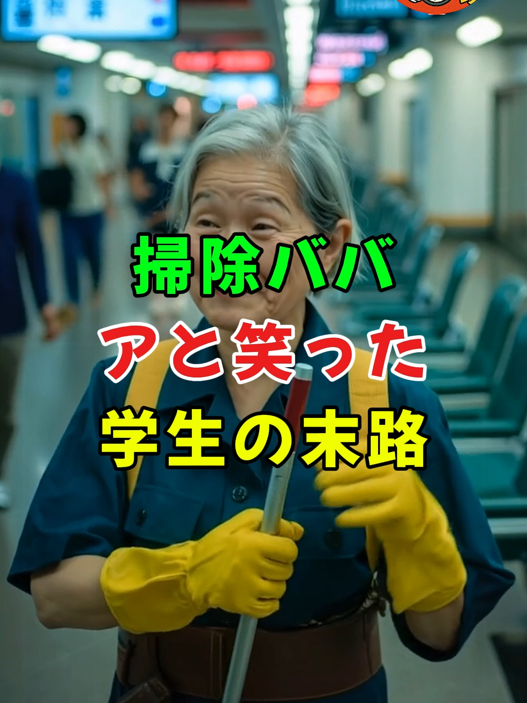掃除ババアと笑った学生の末路..#ガルちゃん #人生 #2ch面白いスレ #2ch #shorts
