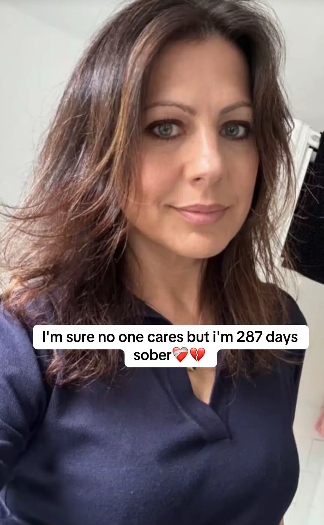 I'm sure no one cares but i'm 287 days sober❤️‍🩹💔#viral 